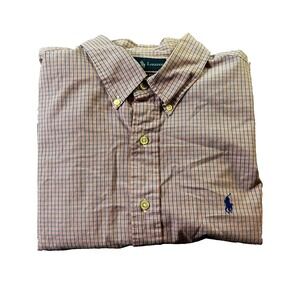 Polo Ralph Lauren Striped‎ Custom Fit Shirt Size 17 1/2 34/35